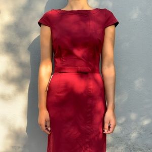 ModCloth Red Sheath Dress